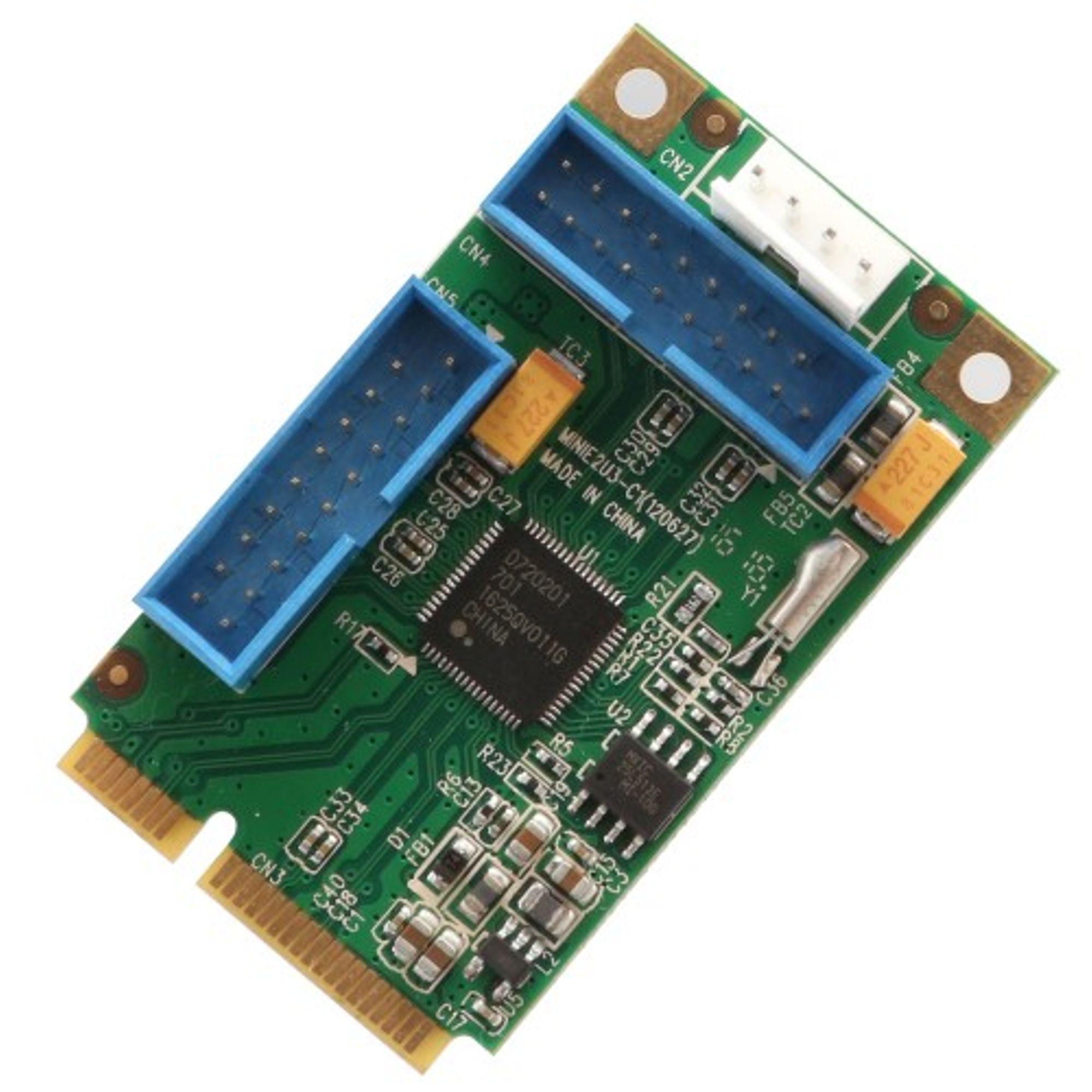 New Syba SD-MPE20215 - USB adapter - PCIe Mini Card - USB 3.0 x 4